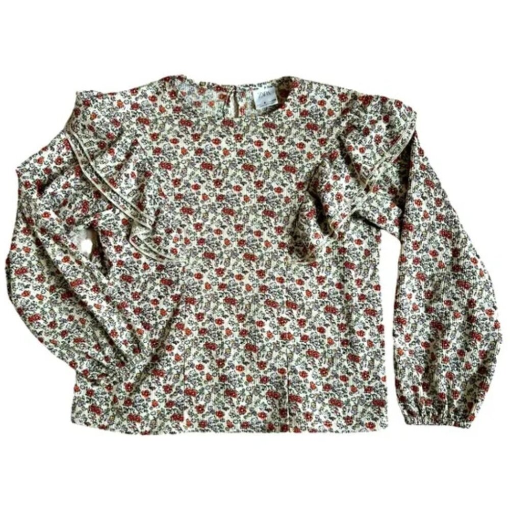 Zara Girls Long Sleeve Tops Size 9 - Picture 6 of 11